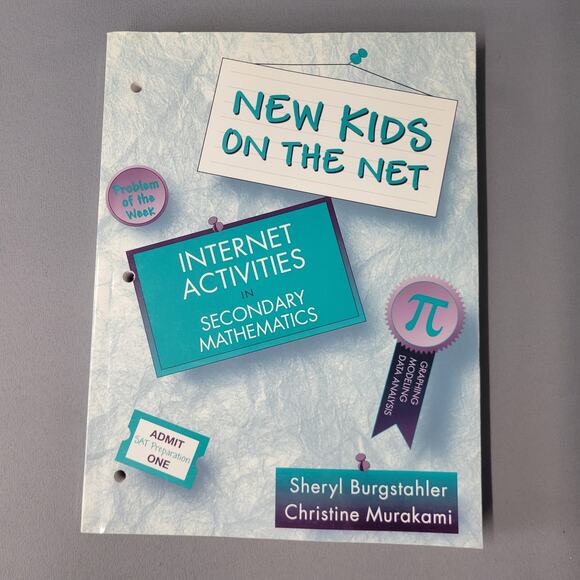 New Kids on the Net Internet Activities Secondary Mathematics 1999 PB Book - Picture 1 of 15